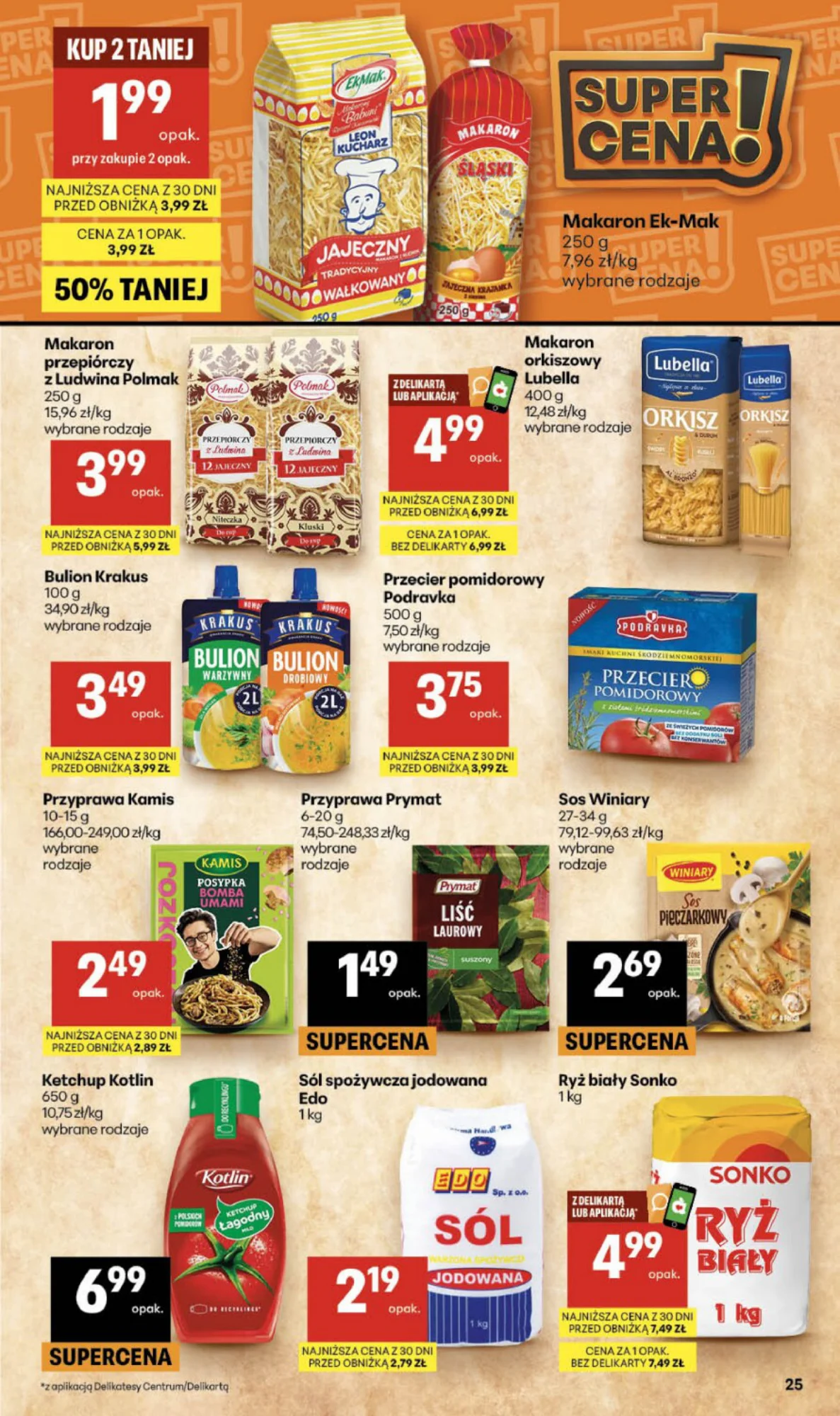 Gazetka promocyjna Delikatesy Centrum str. 25