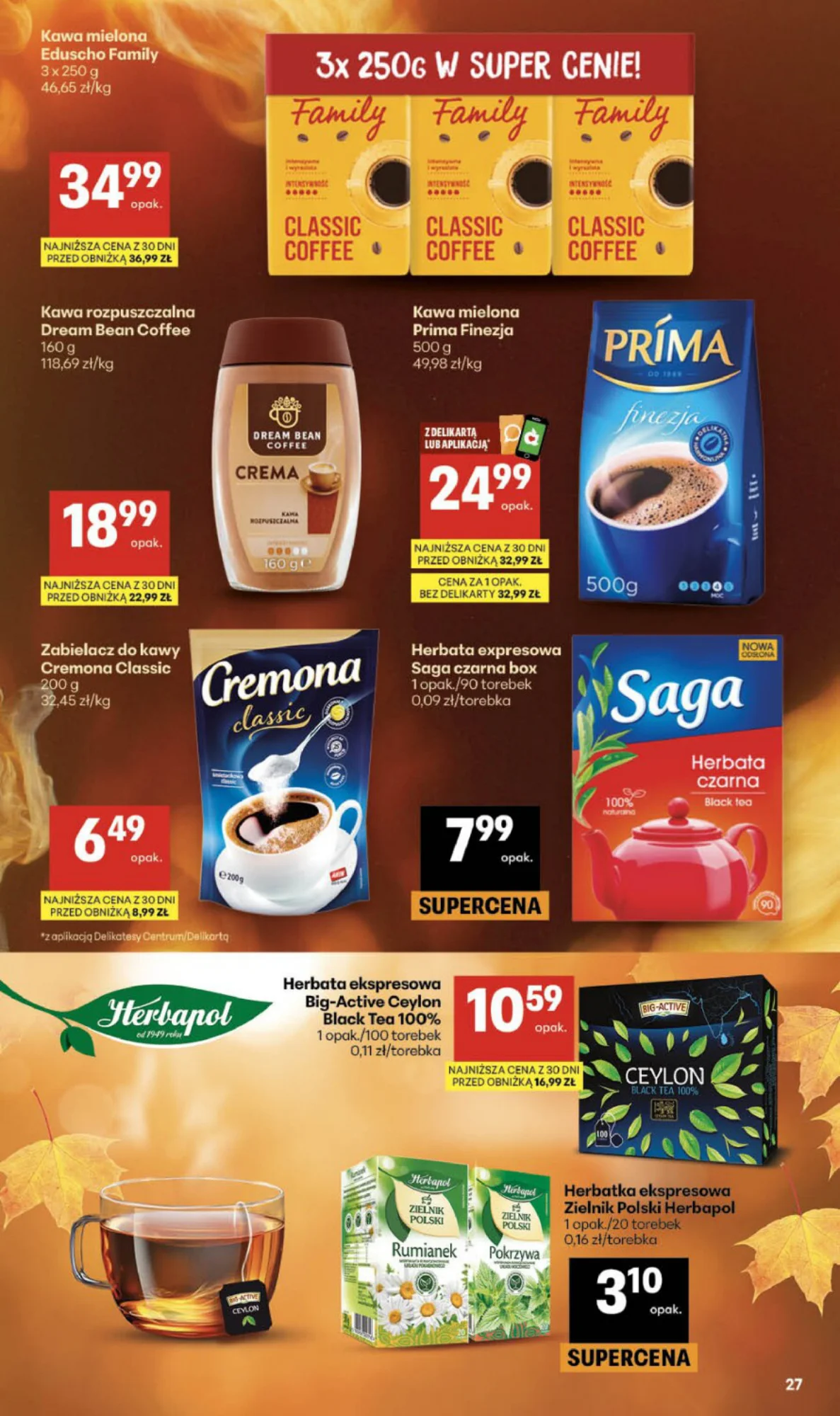Gazetka promocyjna Delikatesy Centrum str. 27