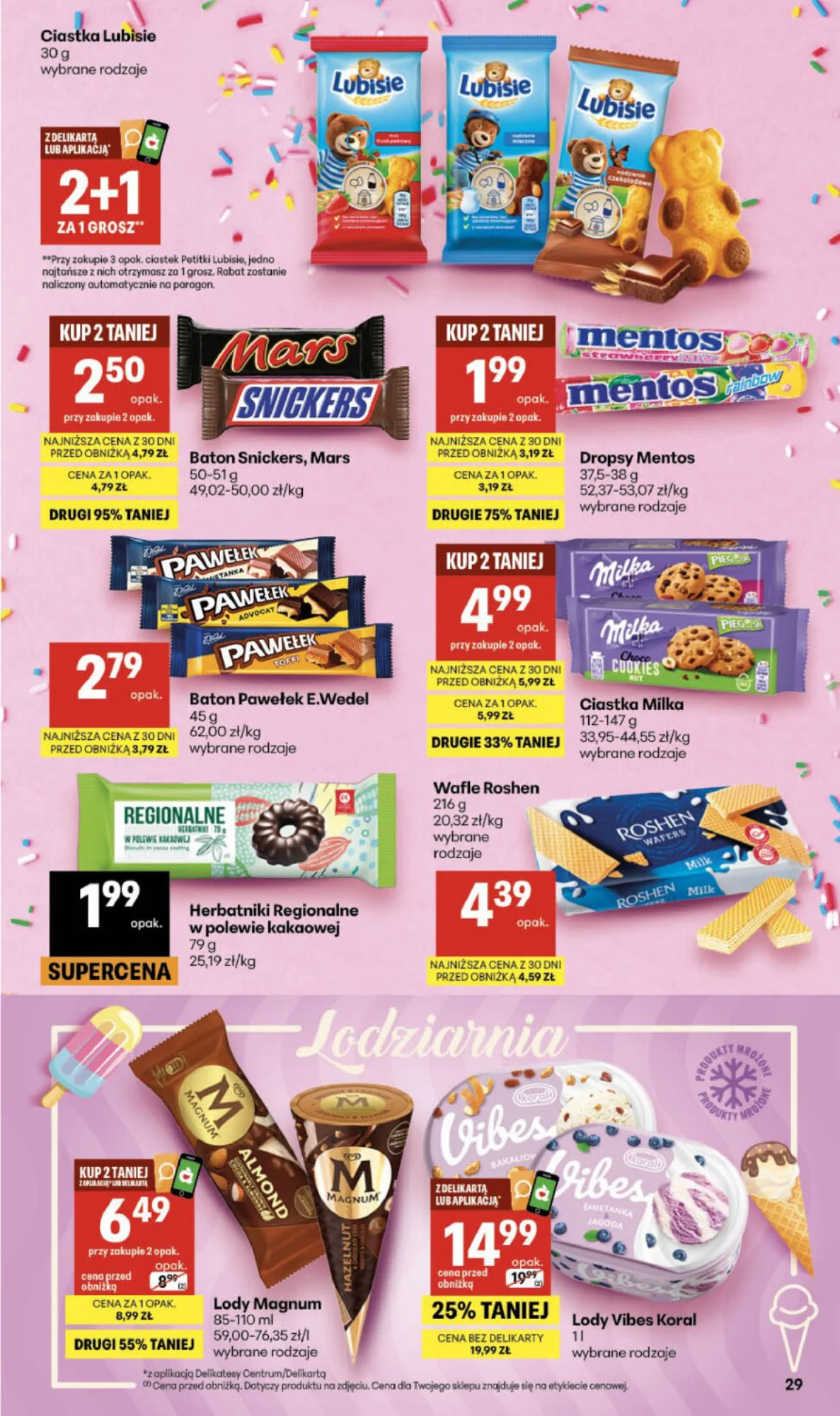 Gazetka promocyjna Delikatesy Centrum str. 29