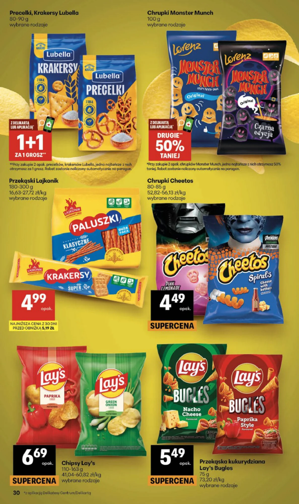 Gazetka promocyjna Delikatesy Centrum str. 30