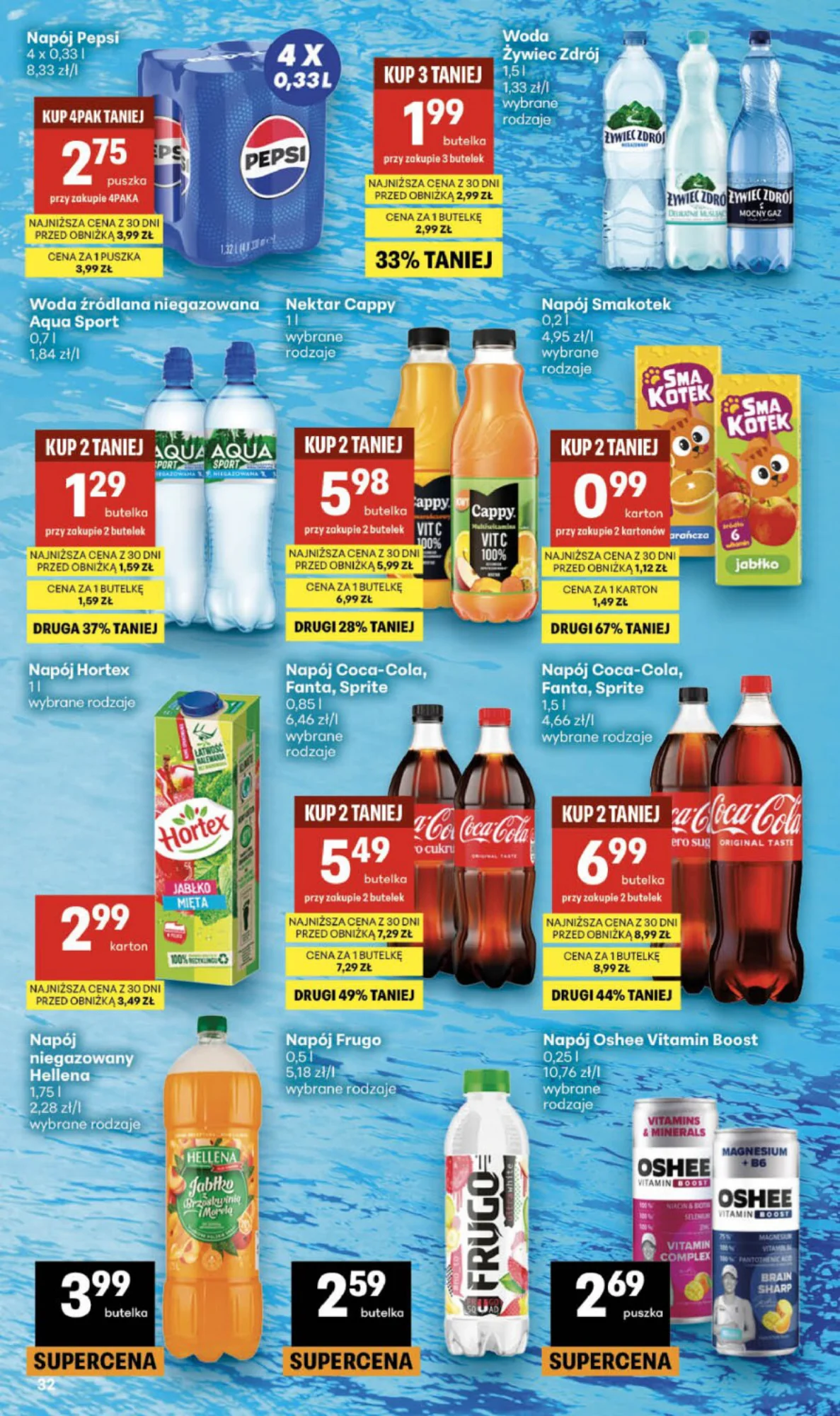Gazetka promocyjna Delikatesy Centrum str. 32