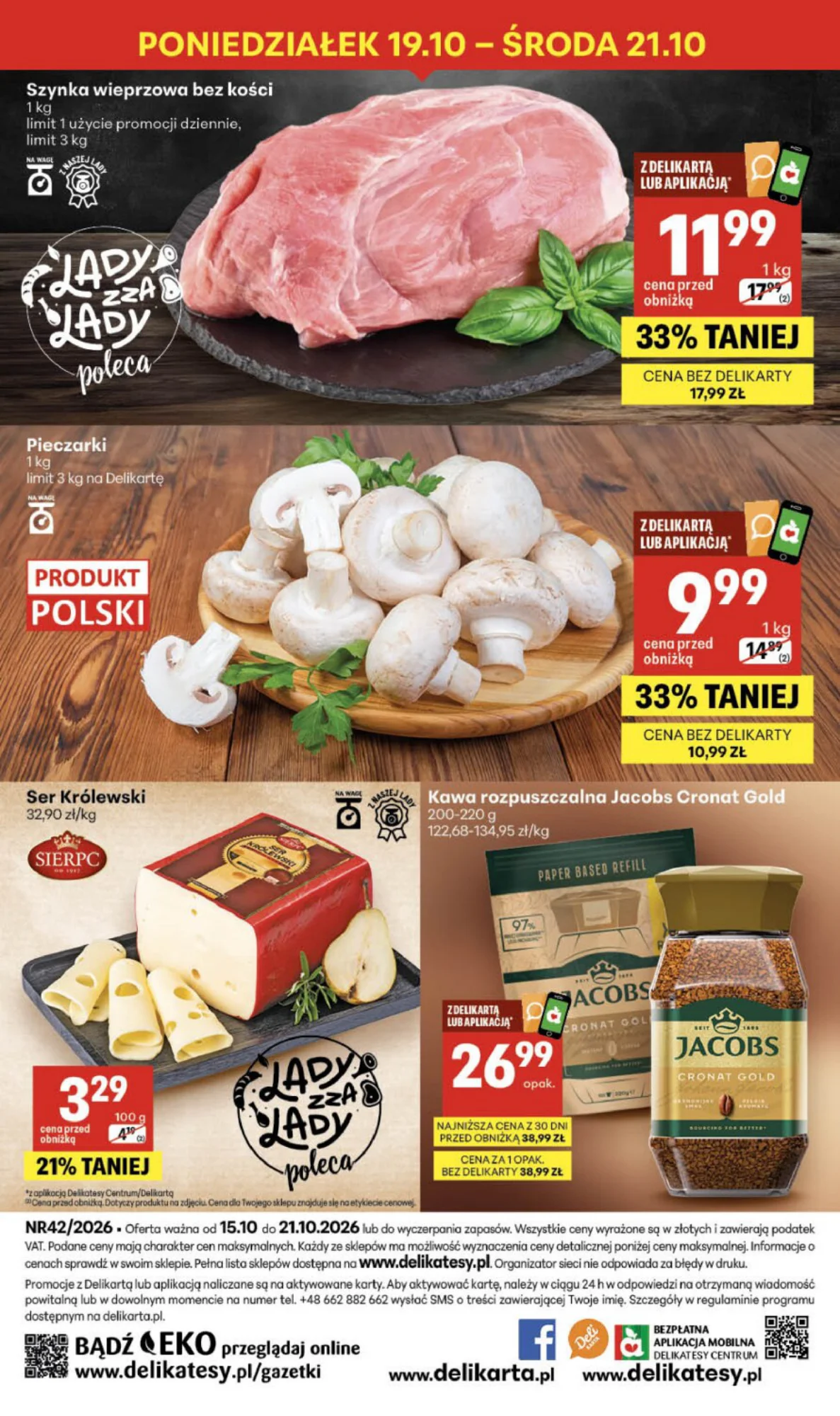 Gazetka promocyjna Delikatesy Centrum str. 40