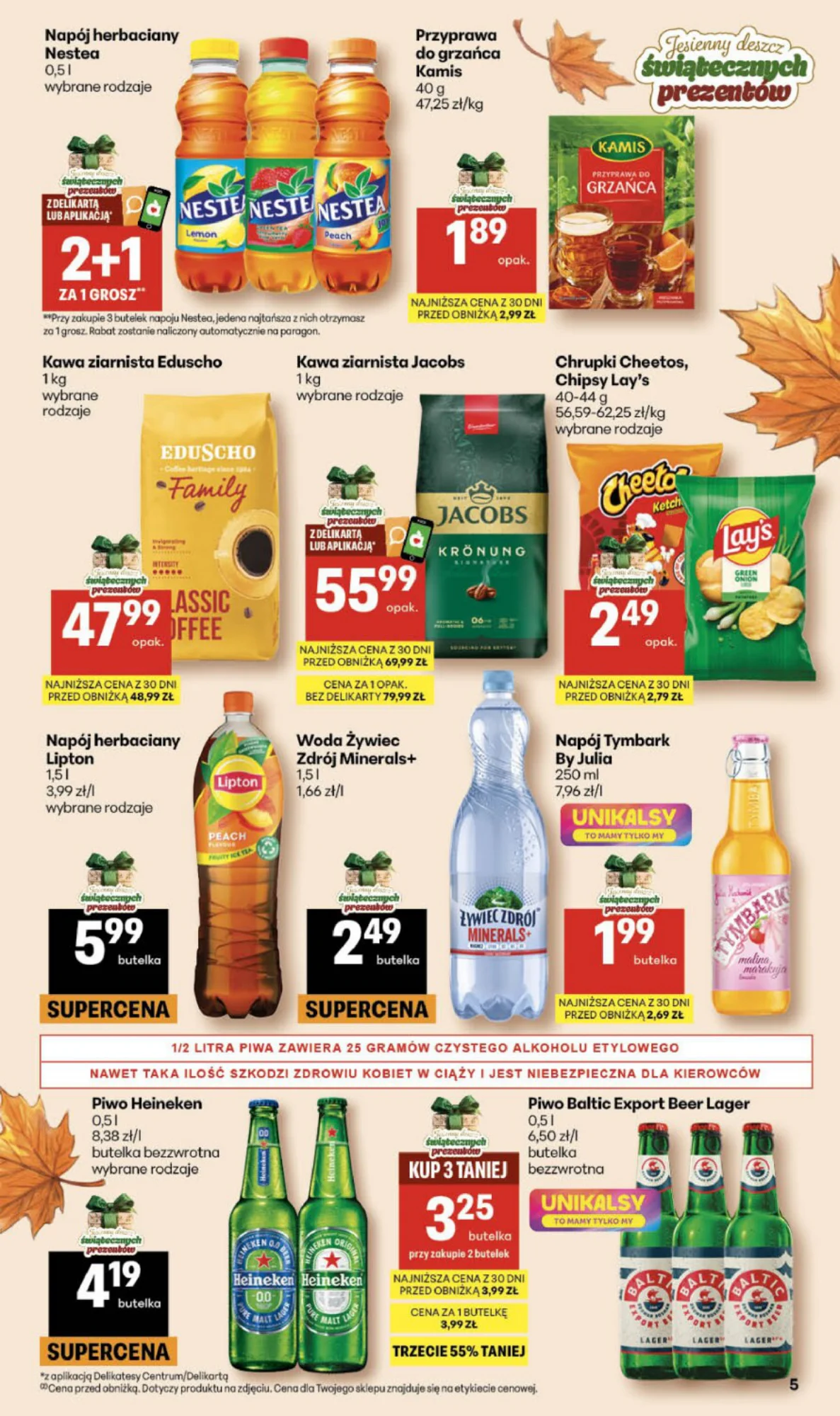 Gazetka promocyjna Delikatesy Centrum str. 5