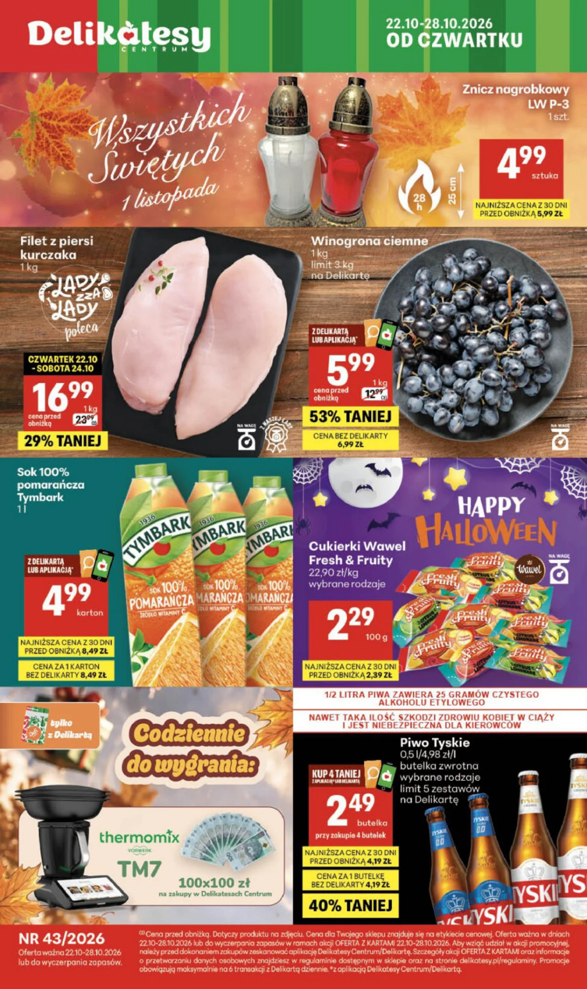Gazetka promocyjna Delikatesy Centrum str. 1