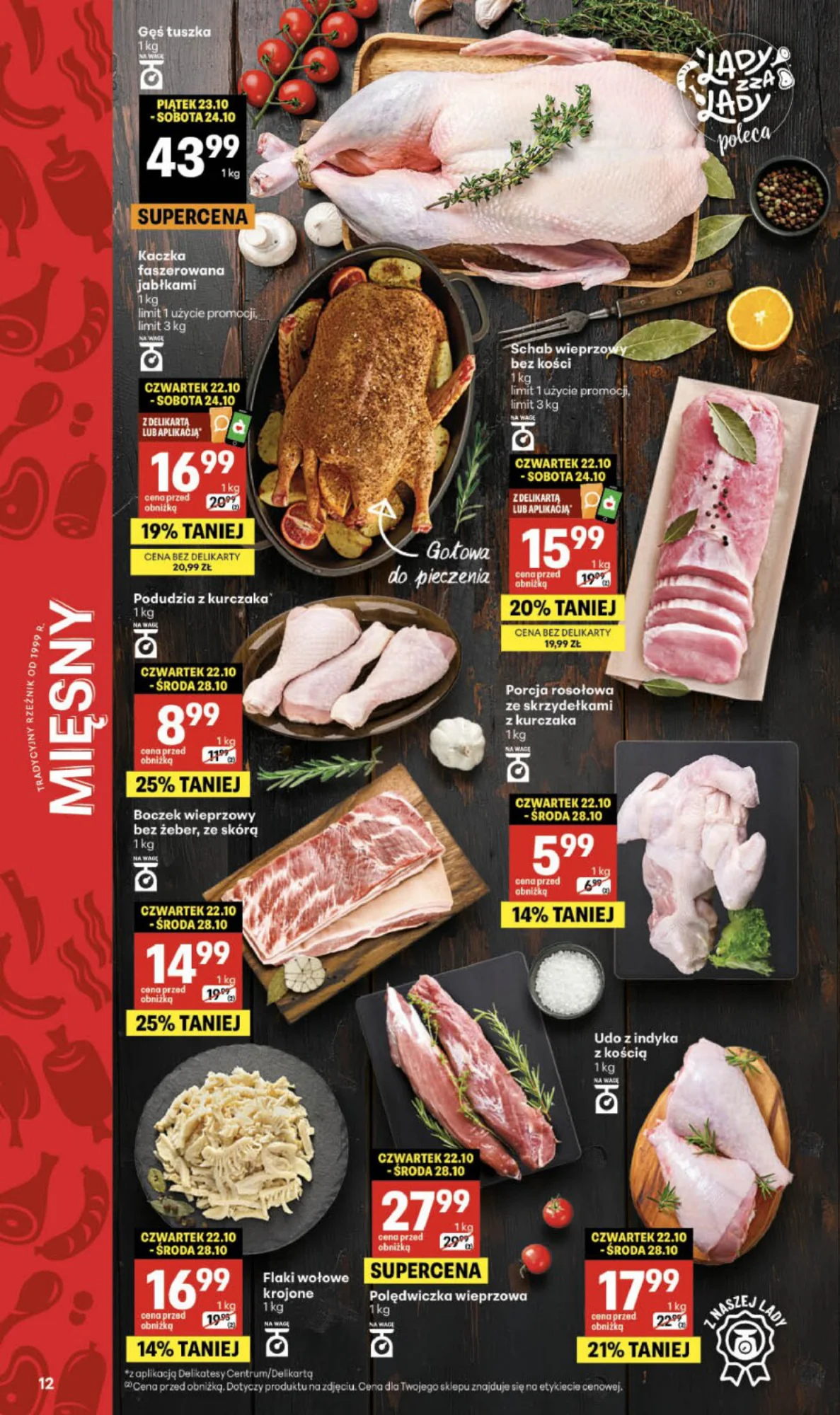 Gazetka promocyjna Delikatesy Centrum str. 12