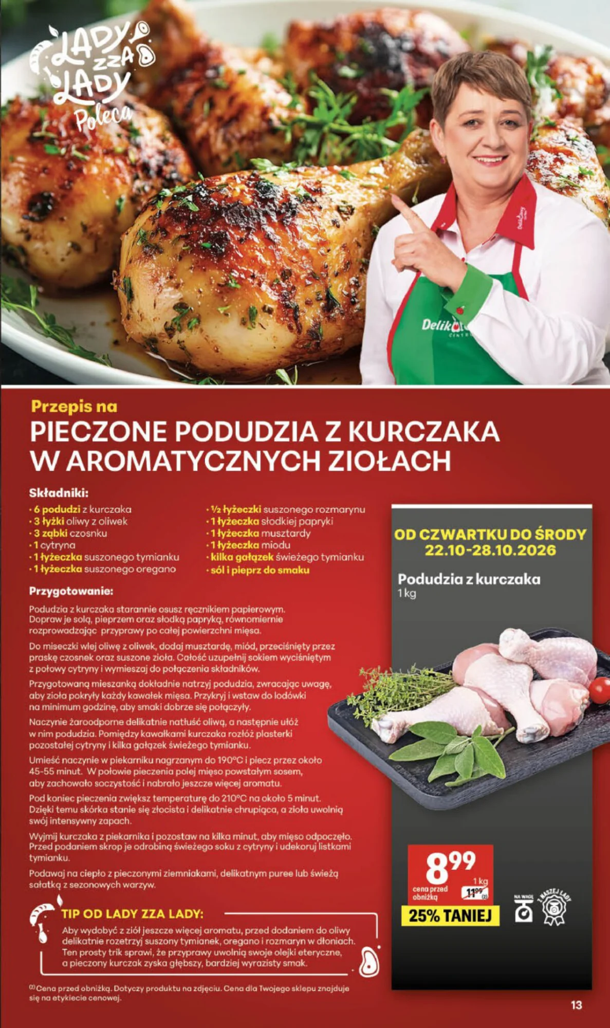 Gazetka promocyjna Delikatesy Centrum str. 13
