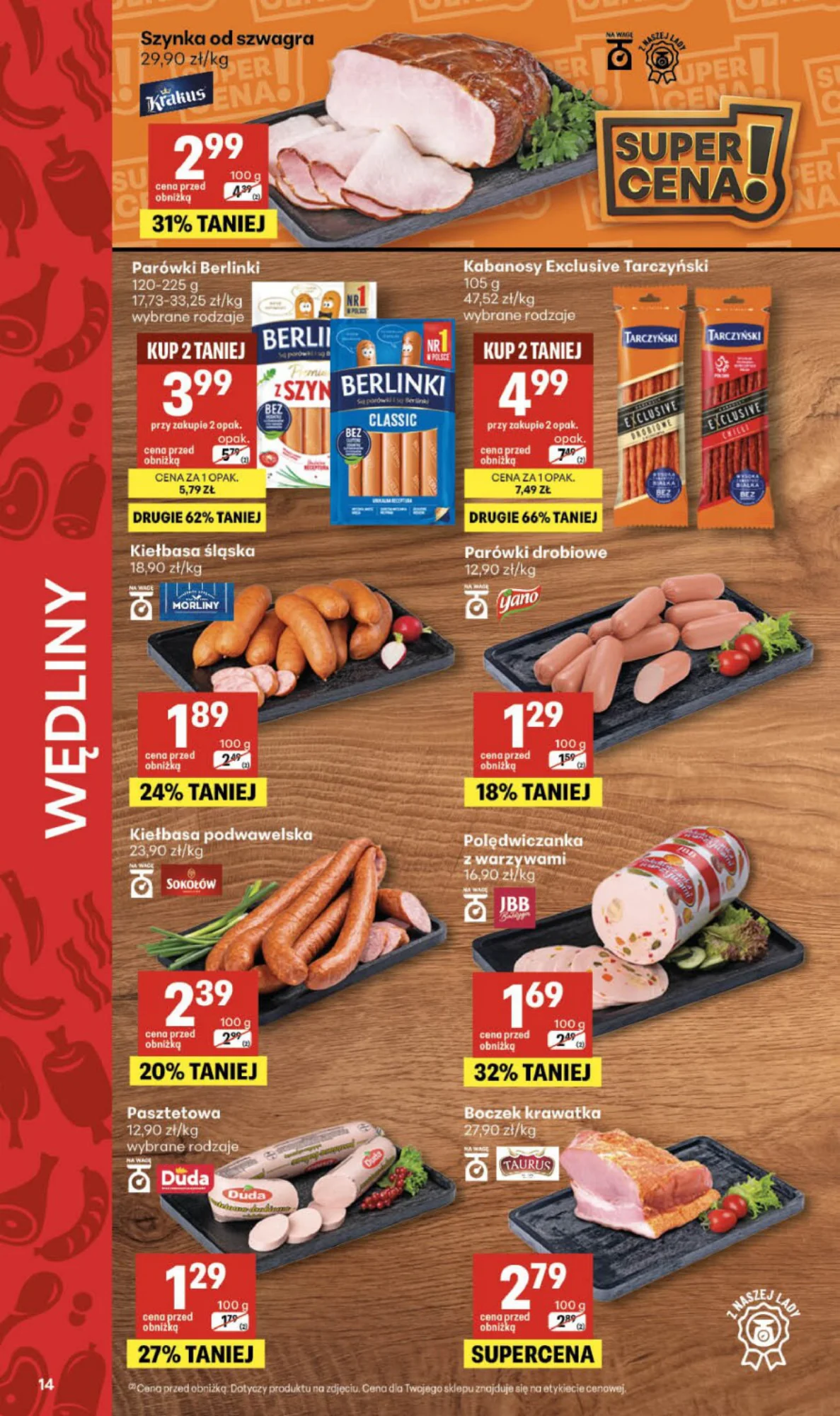 Gazetka promocyjna Delikatesy Centrum str. 14