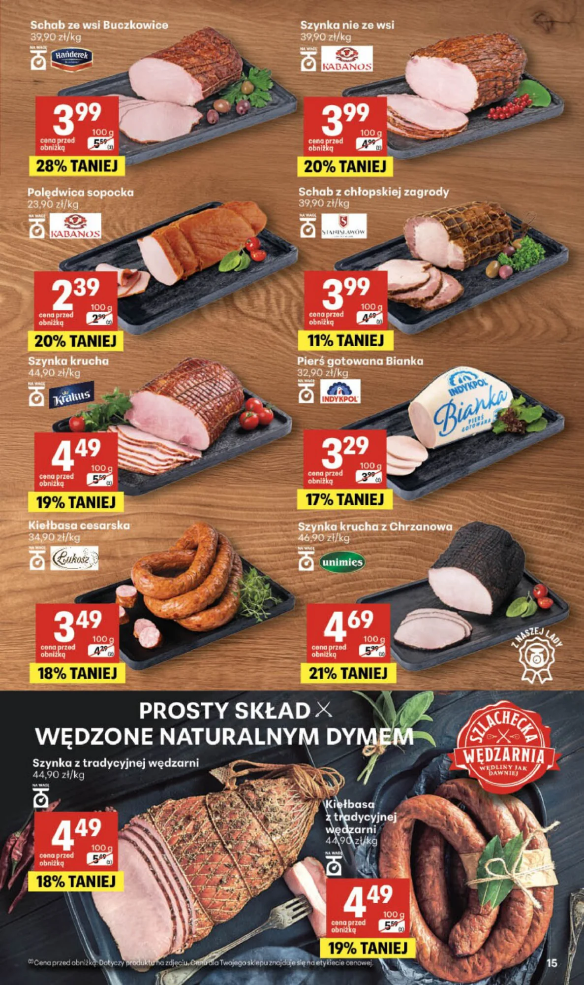 Gazetka promocyjna Delikatesy Centrum str. 15