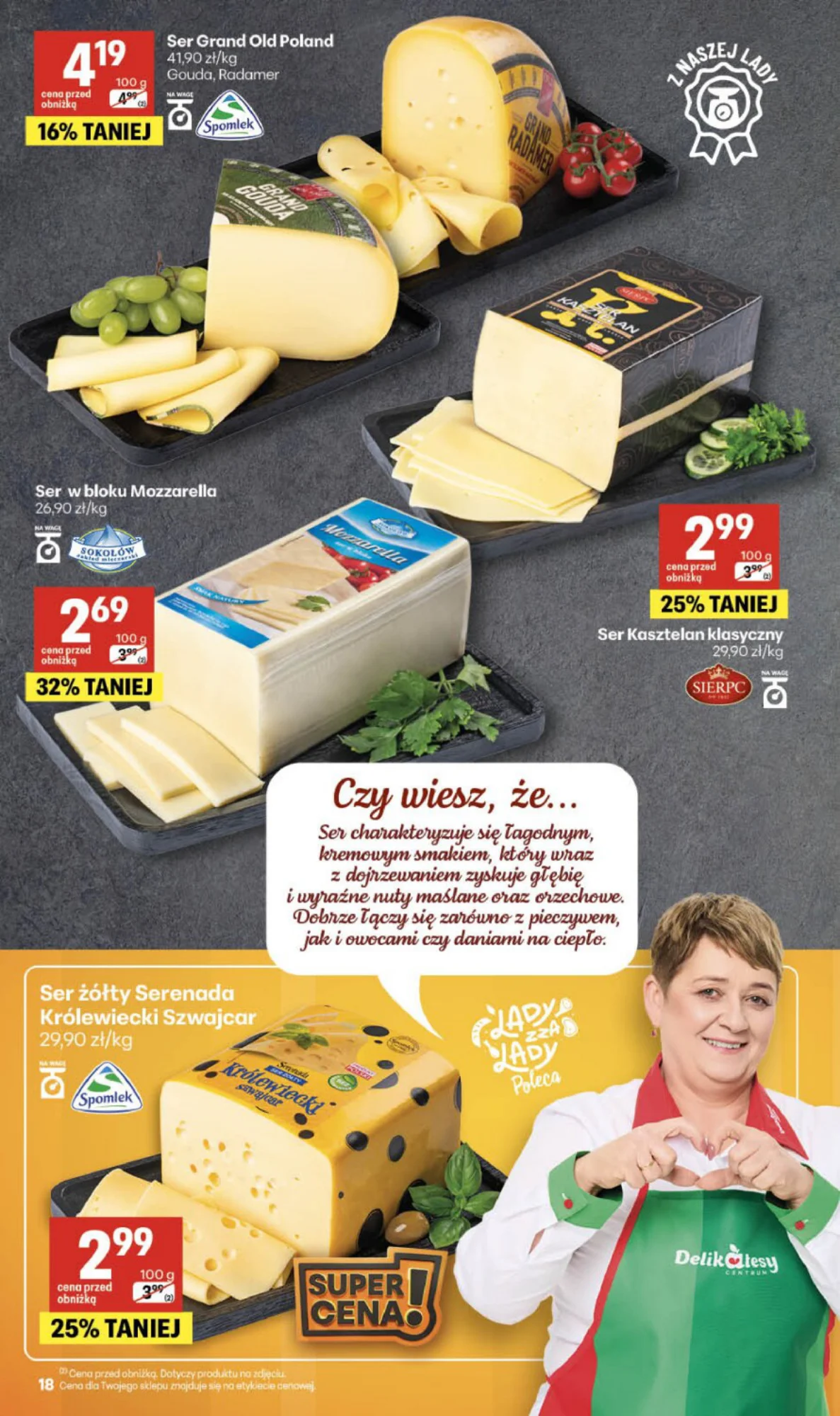 Gazetka promocyjna Delikatesy Centrum str. 18