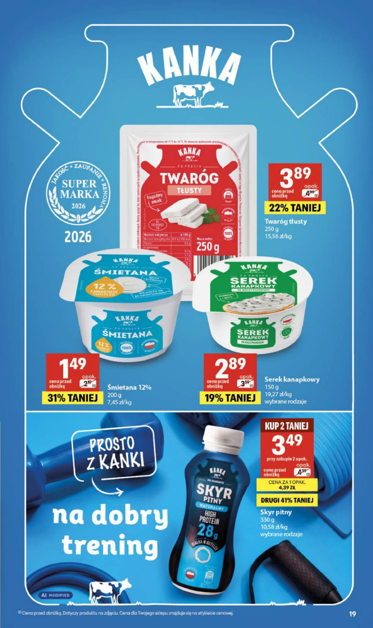 Gazetka promocyjna Delikatesy Centrum str. 19