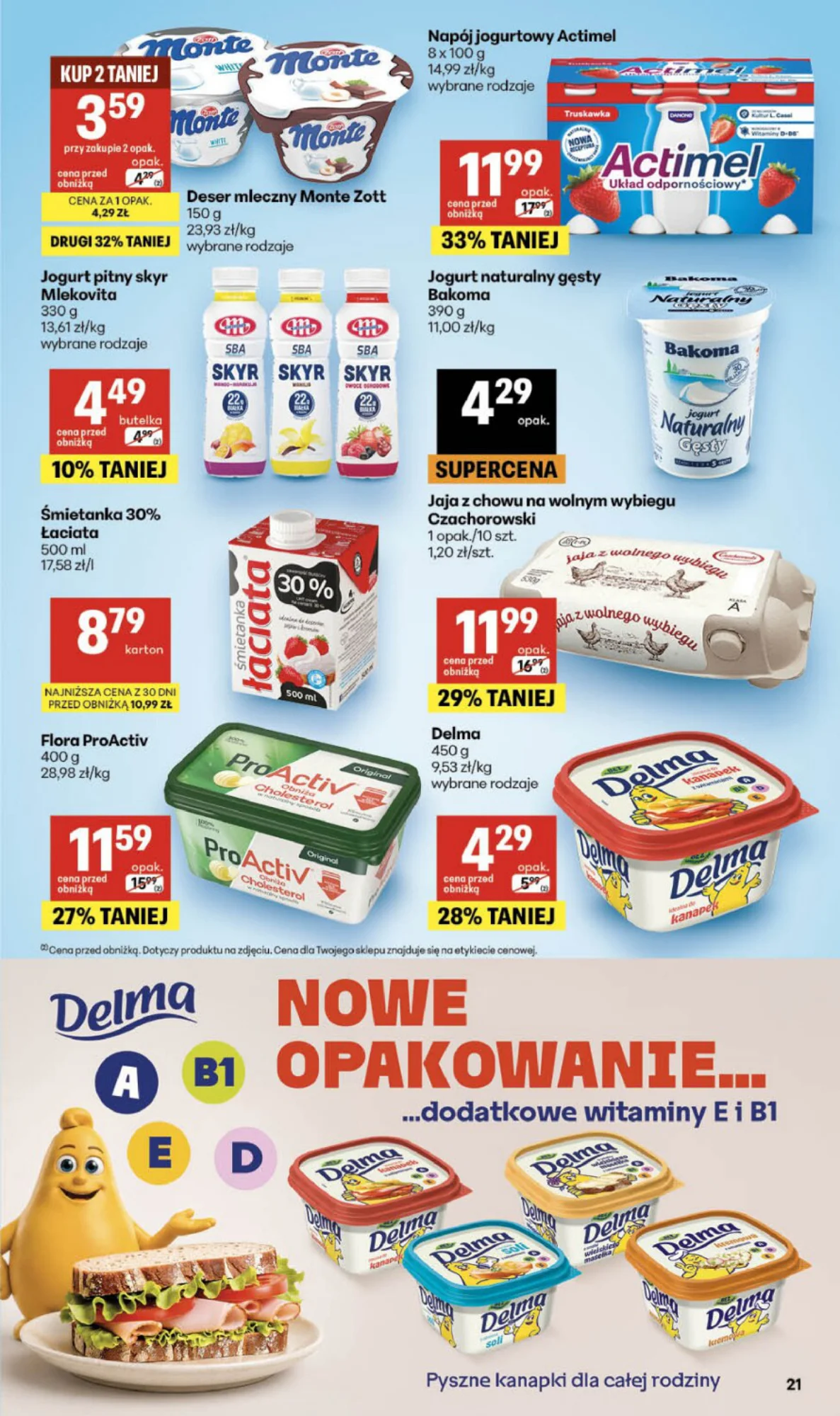 Gazetka promocyjna Delikatesy Centrum str. 21
