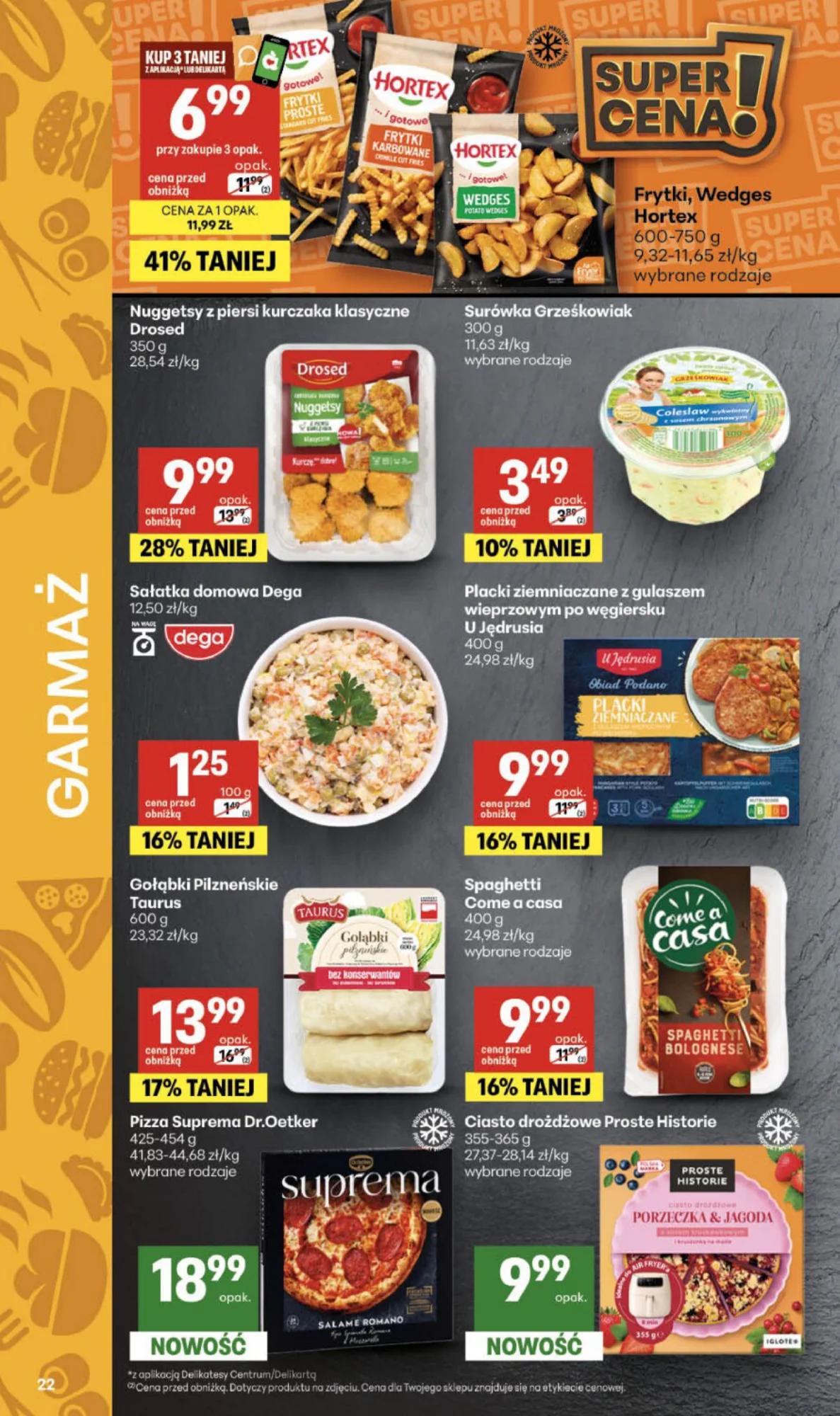 Gazetka promocyjna Delikatesy Centrum str. 22