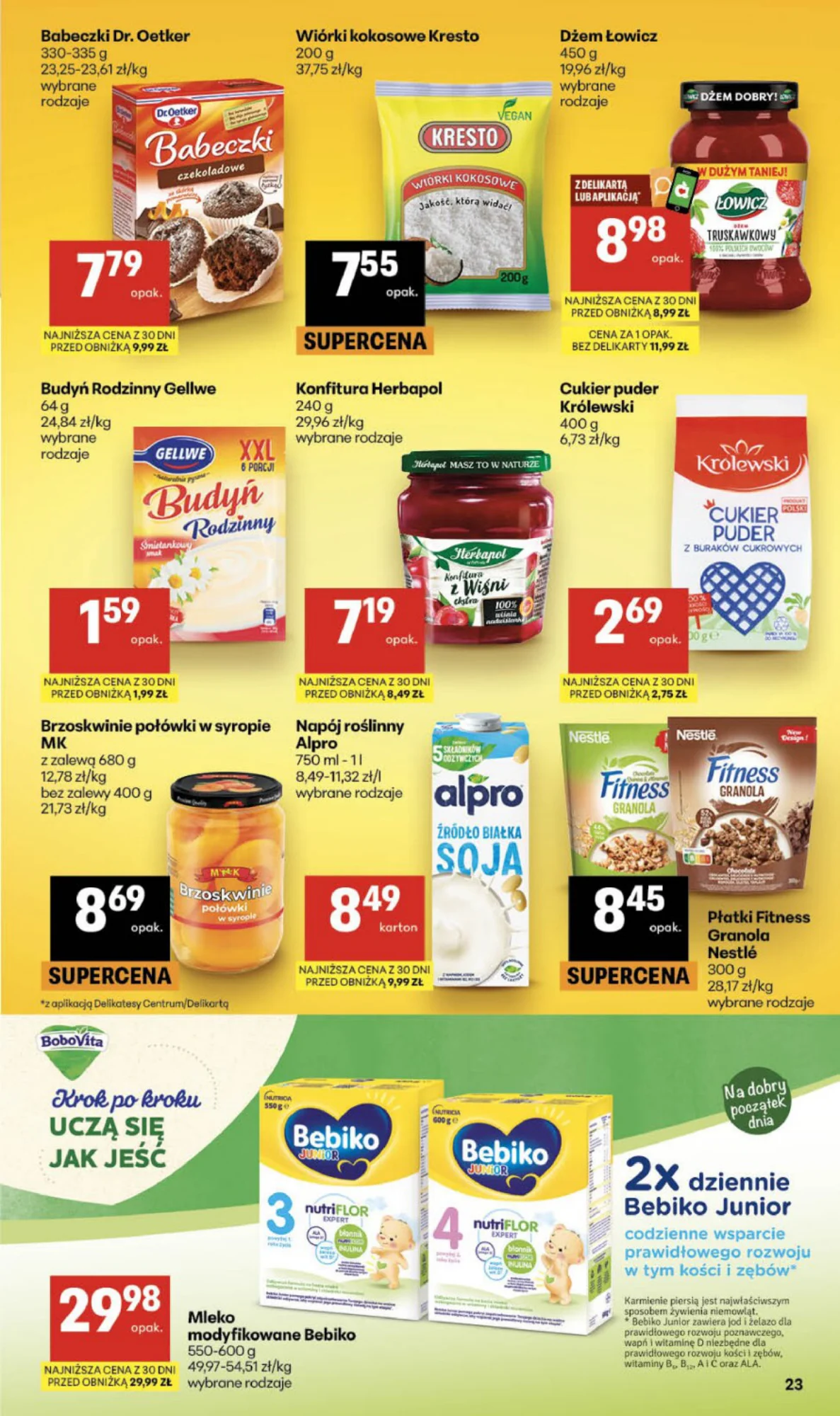 Gazetka promocyjna Delikatesy Centrum str. 23