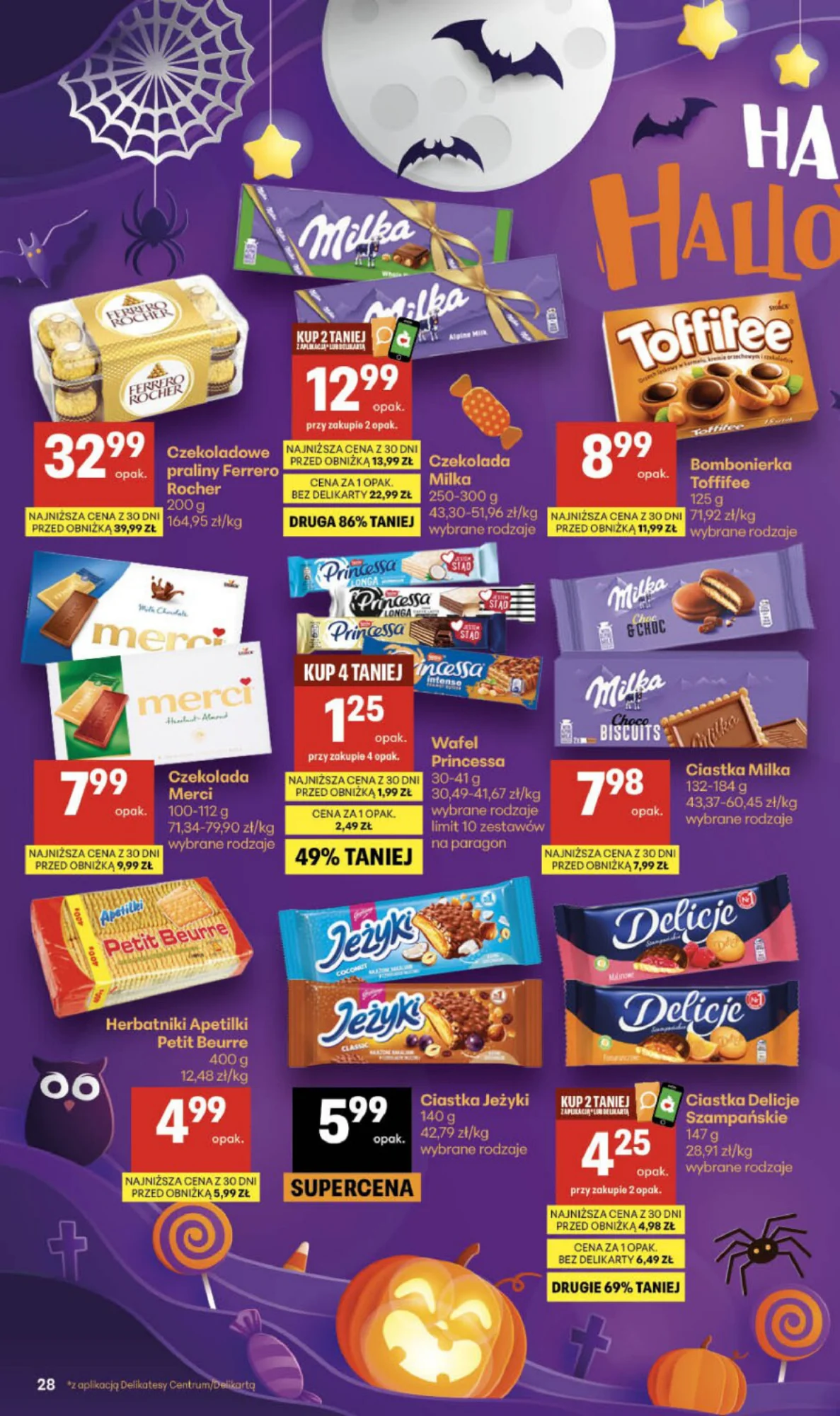 Gazetka promocyjna Delikatesy Centrum str. 28