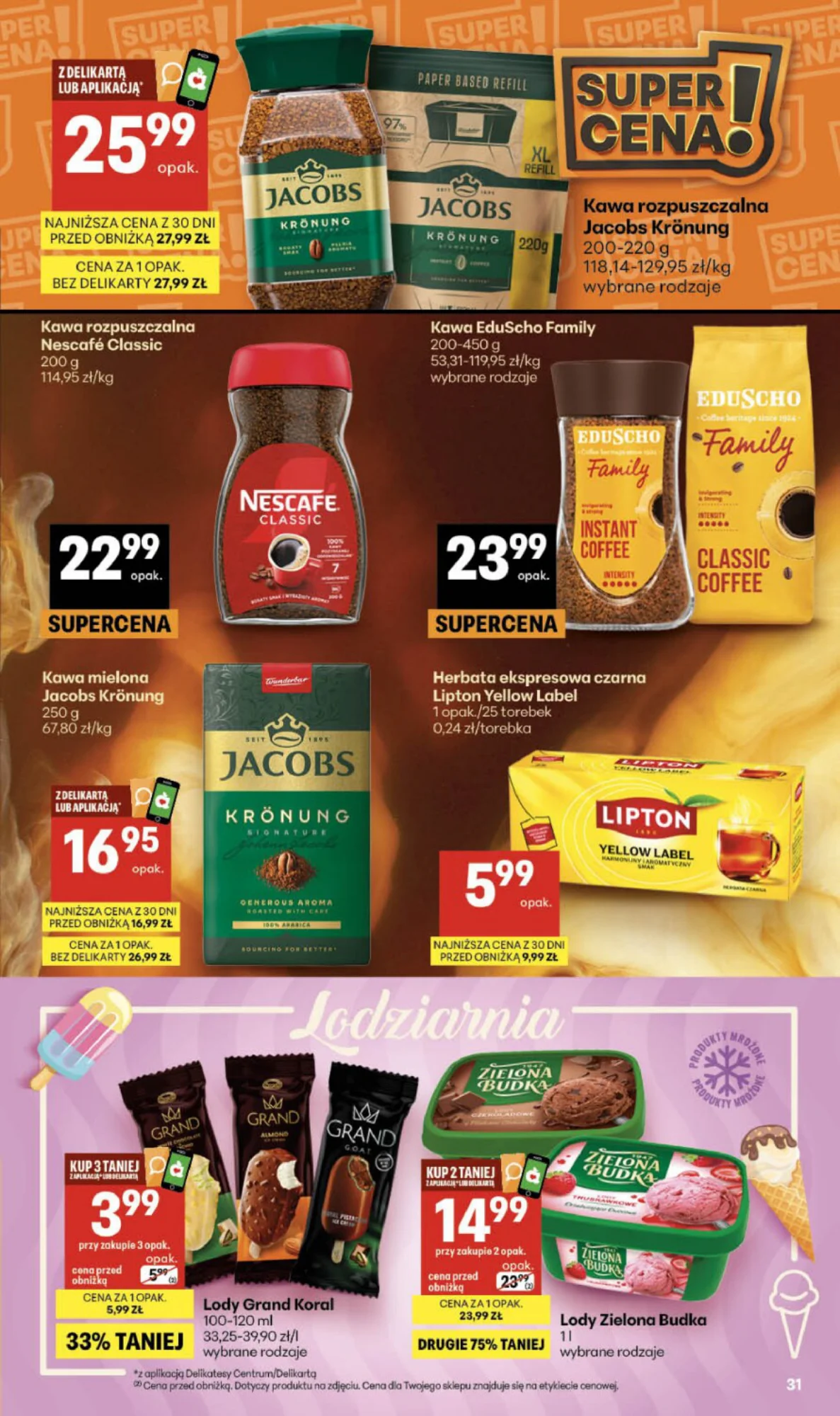 Gazetka promocyjna Delikatesy Centrum str. 31