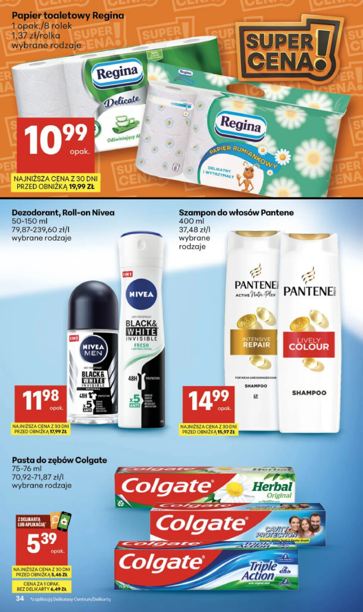 Gazetka promocyjna Delikatesy Centrum str. 34