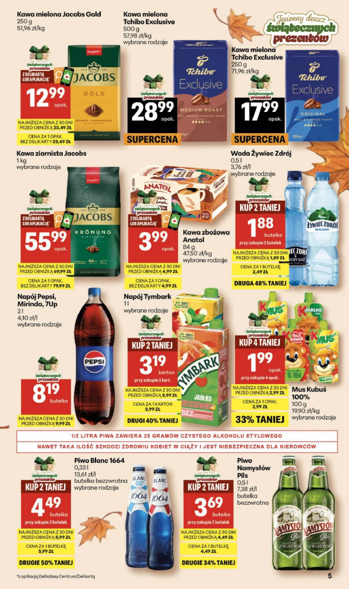Gazetka promocyjna Delikatesy Centrum str. 5