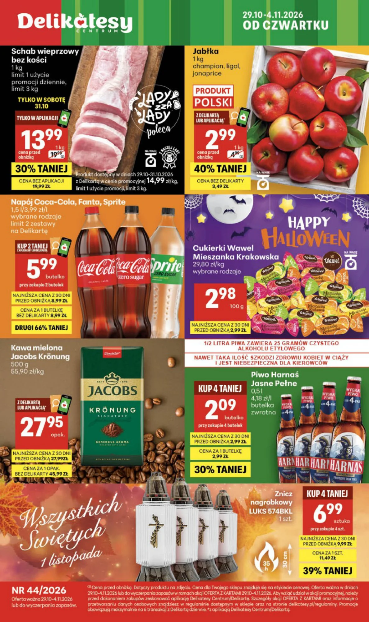 Gazetka promocyjna Delikatesy Centrum str. 1