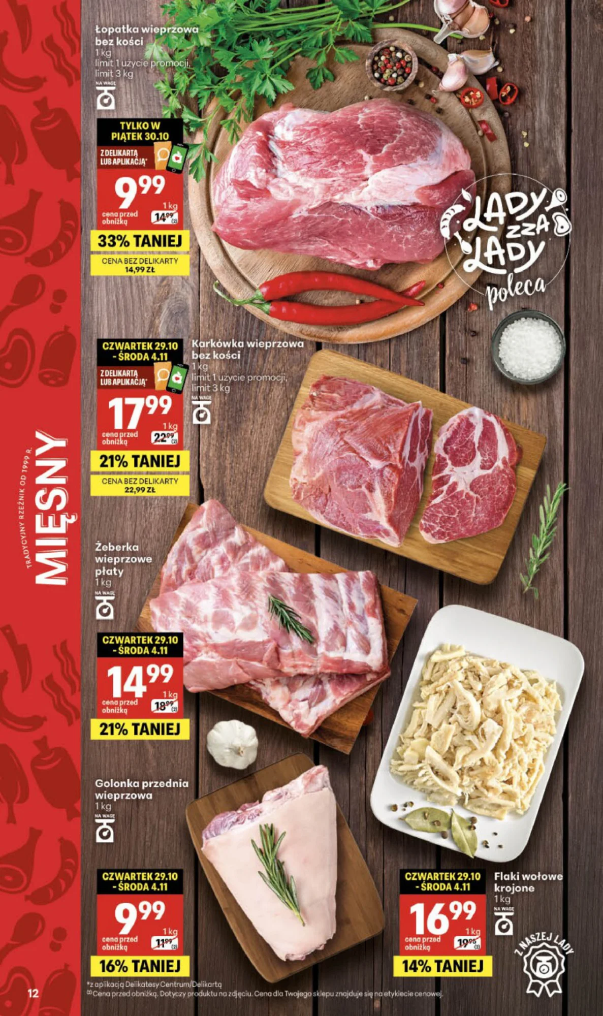 Gazetka promocyjna Delikatesy Centrum str. 12
