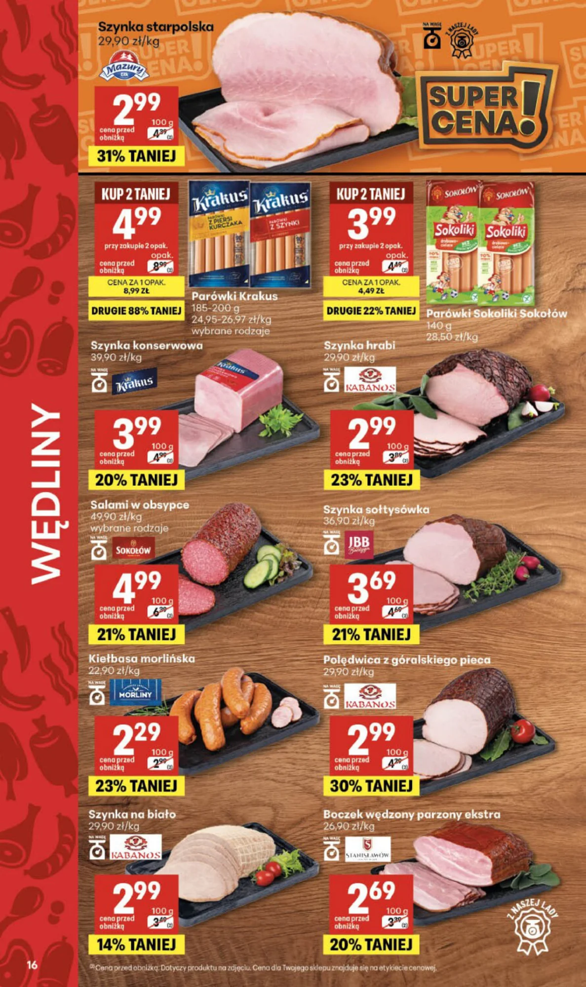 Gazetka promocyjna Delikatesy Centrum str. 16