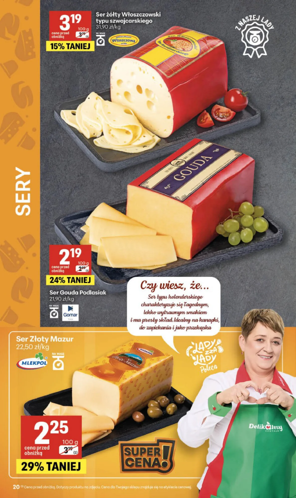 Gazetka promocyjna Delikatesy Centrum str. 20
