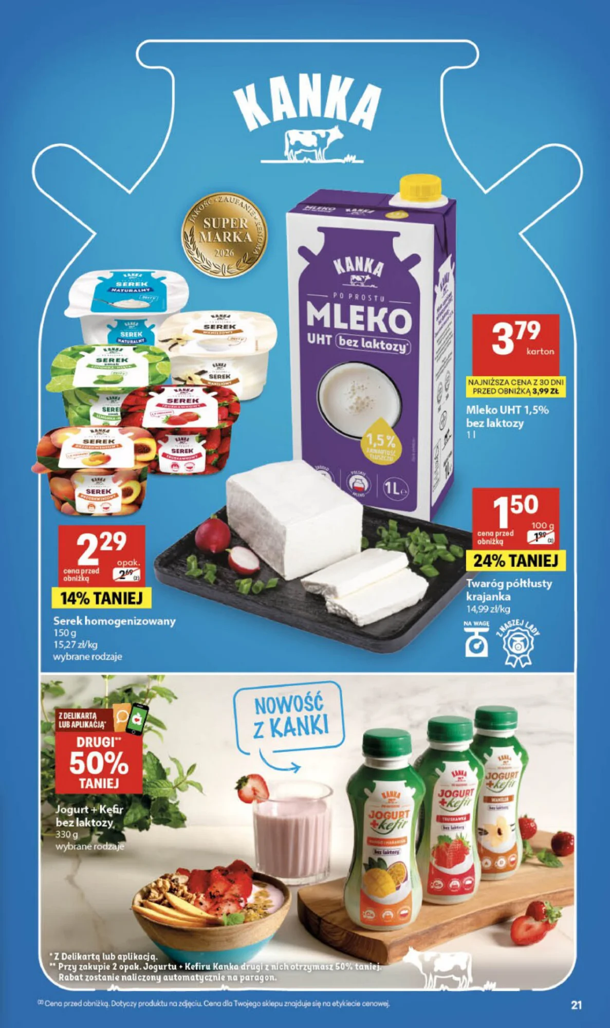Gazetka promocyjna Delikatesy Centrum str. 21