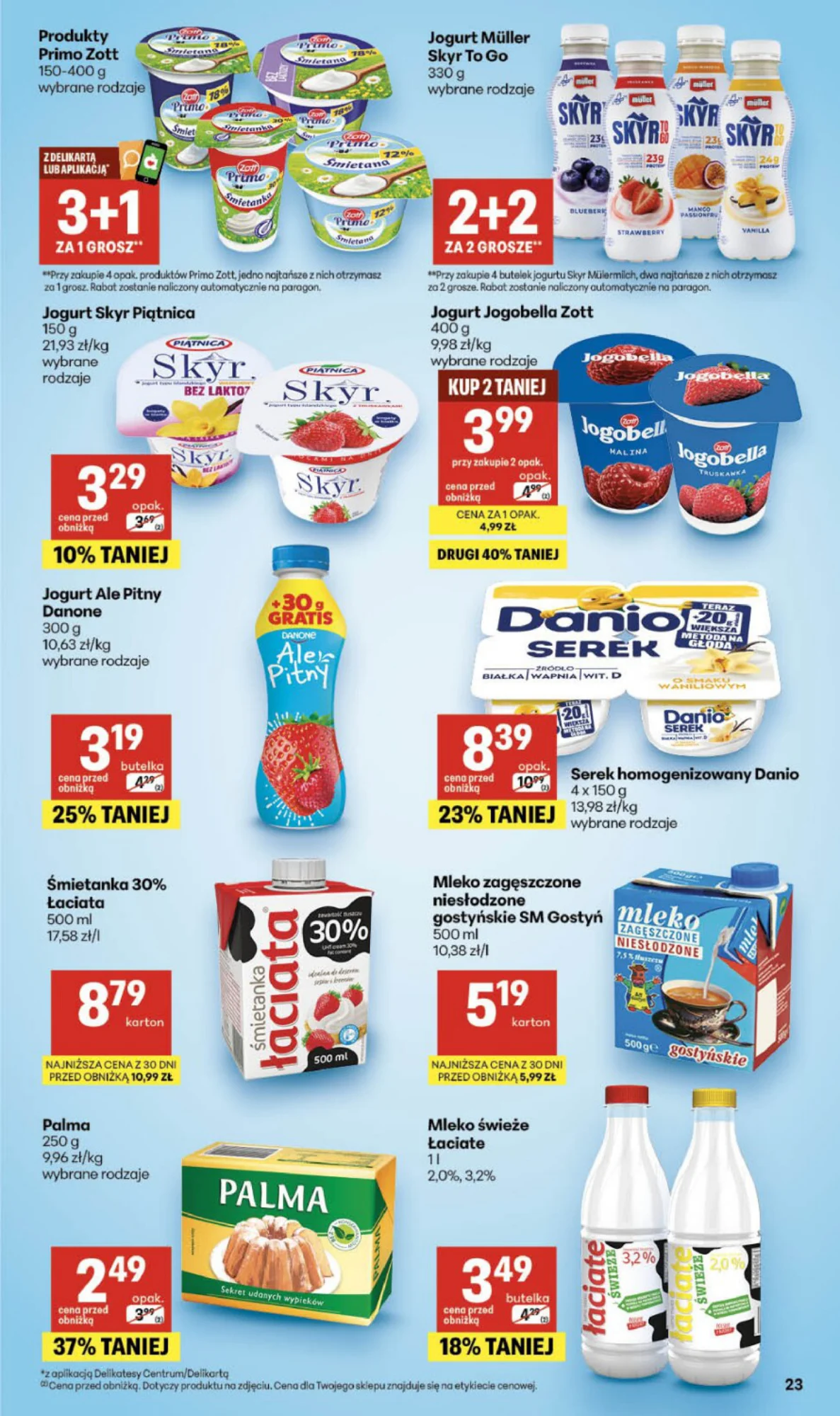 Gazetka promocyjna Delikatesy Centrum str. 23