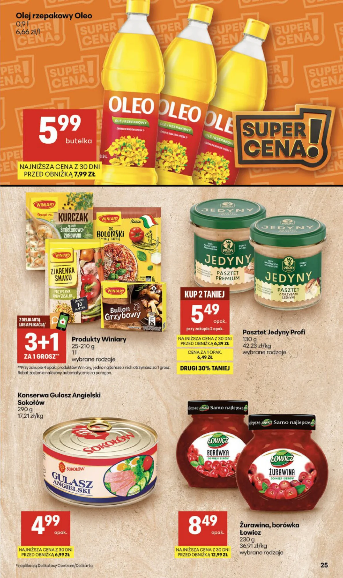 Gazetka promocyjna Delikatesy Centrum str. 25