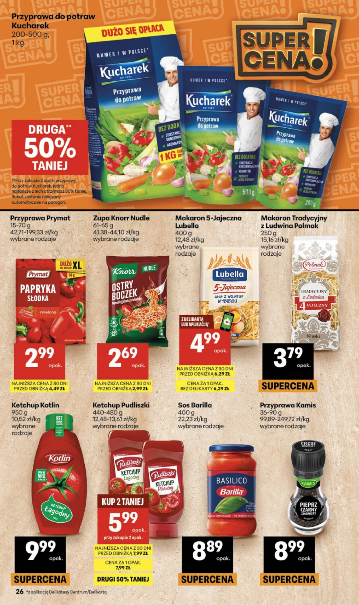 Gazetka promocyjna Delikatesy Centrum str. 26