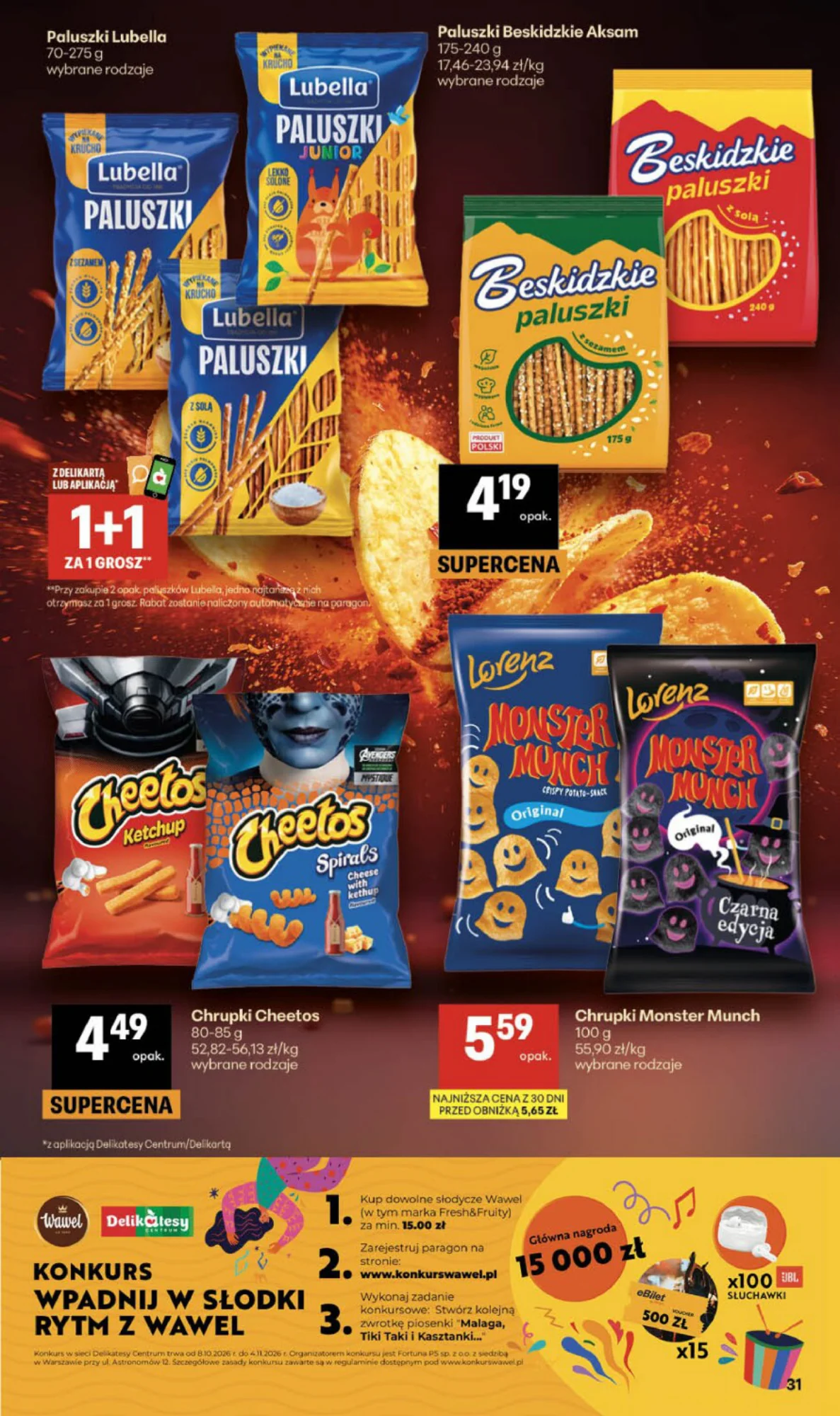 Gazetka promocyjna Delikatesy Centrum str. 31