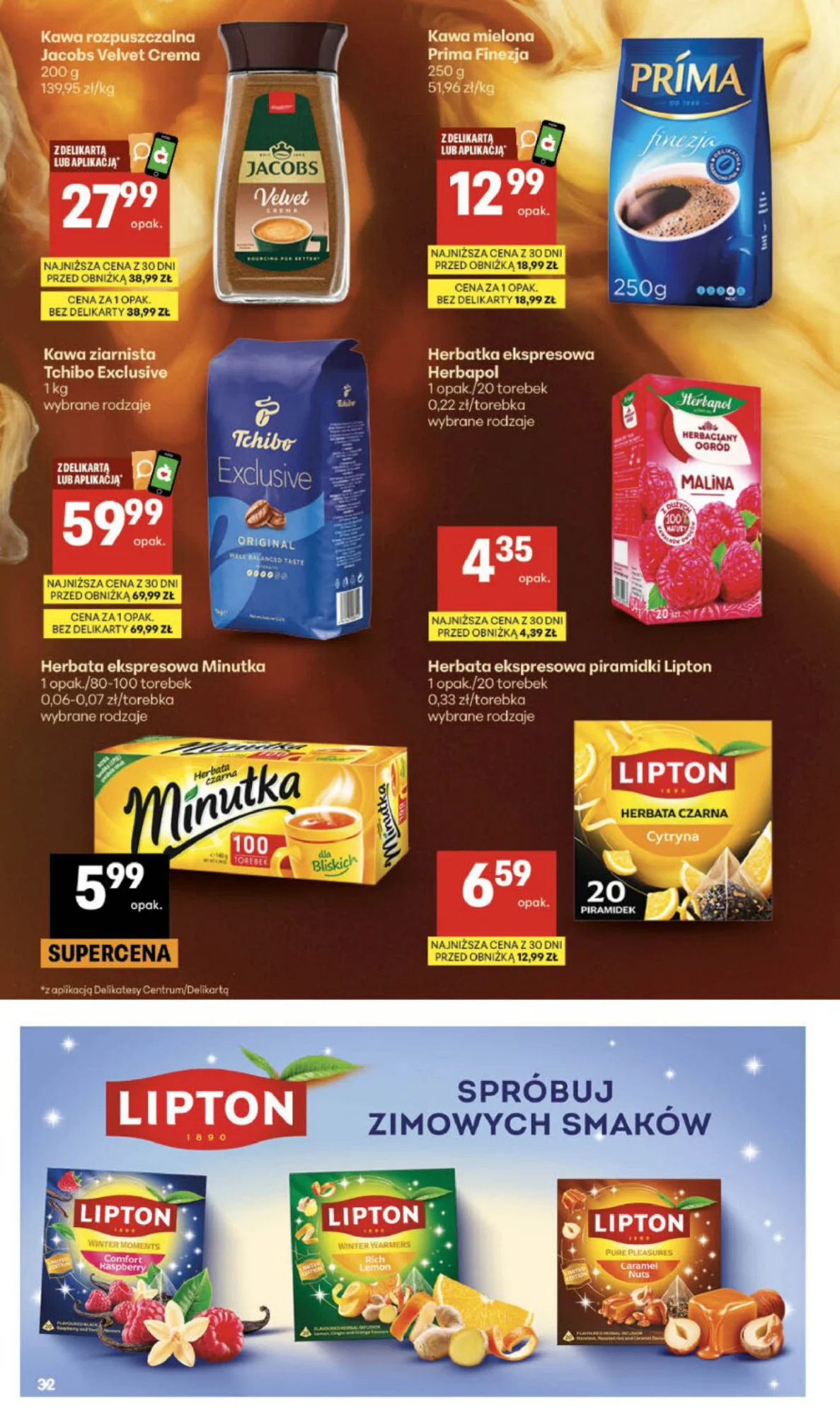 Gazetka promocyjna Delikatesy Centrum str. 32