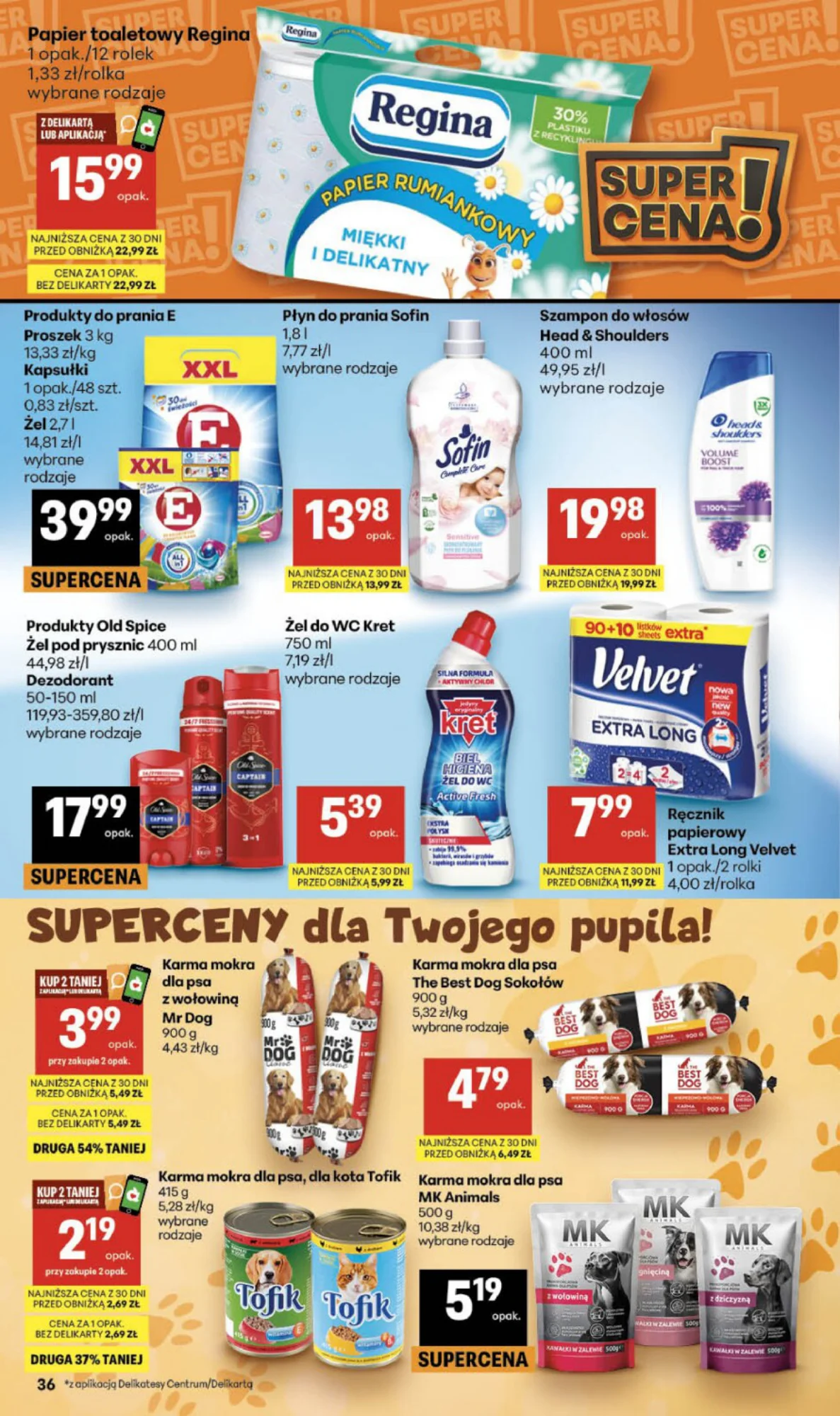 Gazetka promocyjna Delikatesy Centrum str. 36