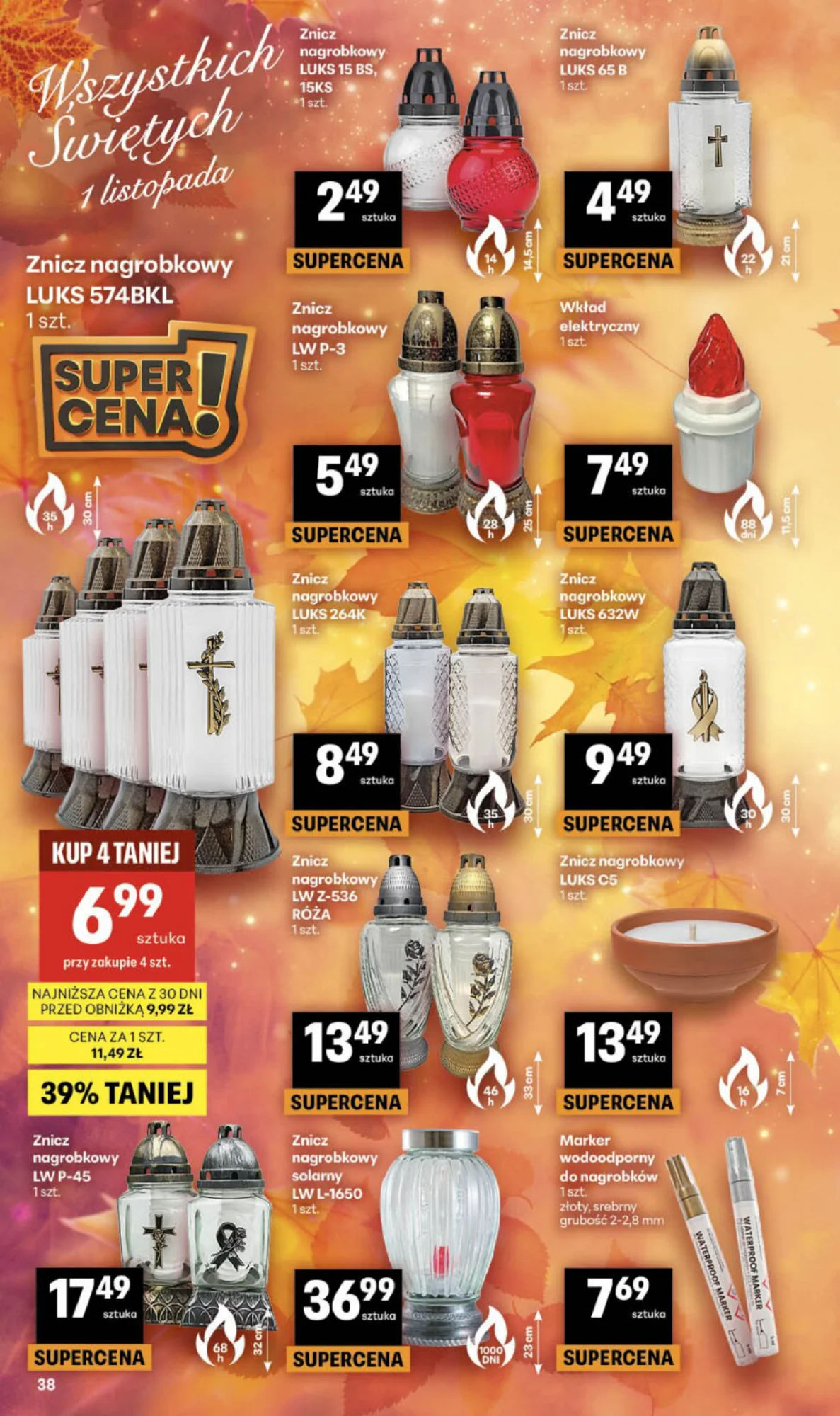 Gazetka promocyjna Delikatesy Centrum str. 38