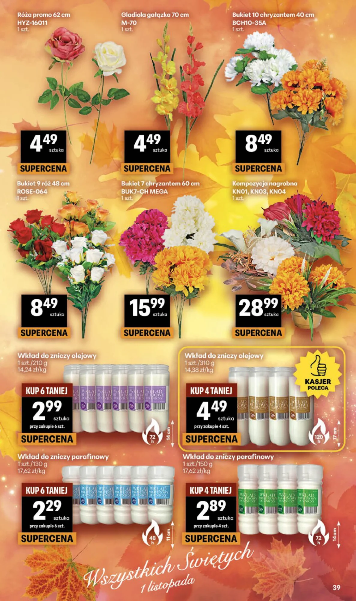 Gazetka promocyjna Delikatesy Centrum str. 39