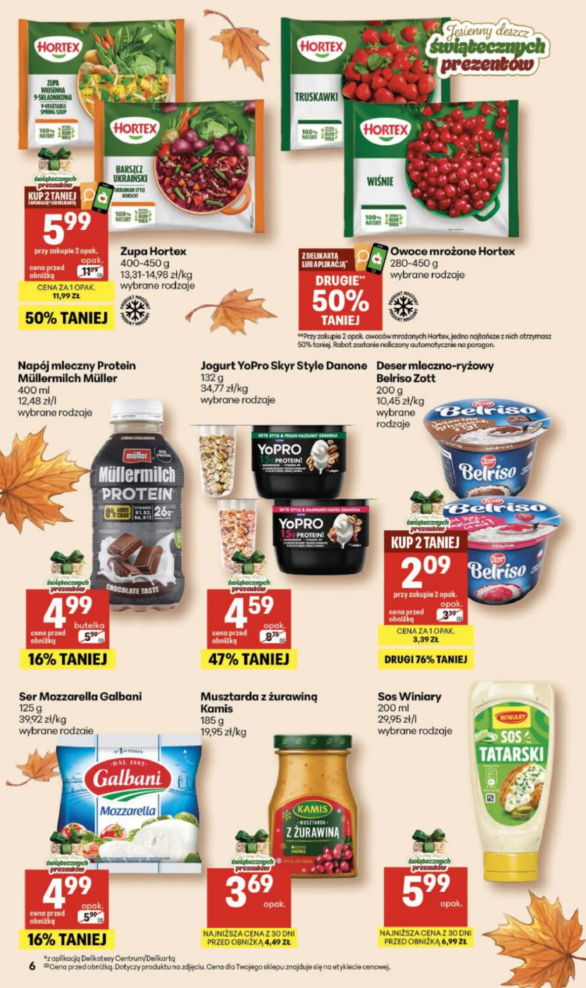 Gazetka promocyjna Delikatesy Centrum str. 6