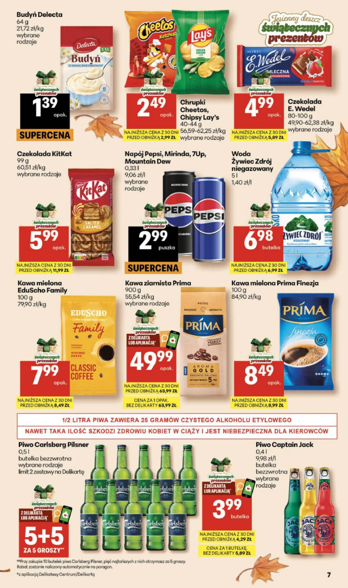 Gazetka promocyjna Delikatesy Centrum str. 7