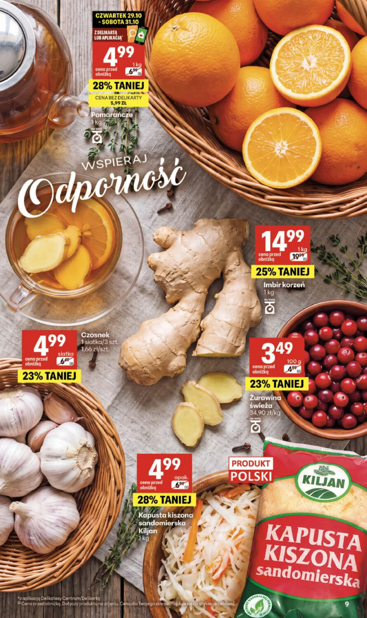 Gazetka promocyjna Delikatesy Centrum str. 9