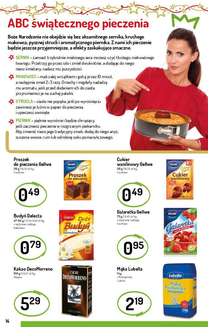 Gazetka promocyjna Delikatesy Centrum str. 14