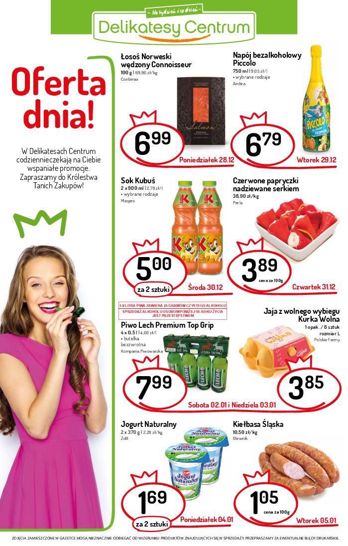 Gazetka promocyjna Delikatesy Centrum str. 8