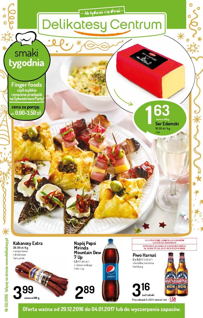 Gazetka promocyjna Delikatesy Centrum str. 1