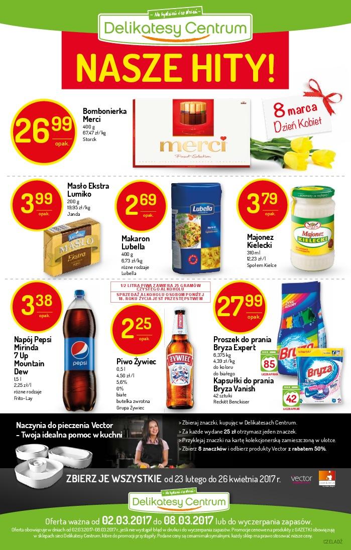 Gazetka promocyjna Delikatesy Centrum str. 12