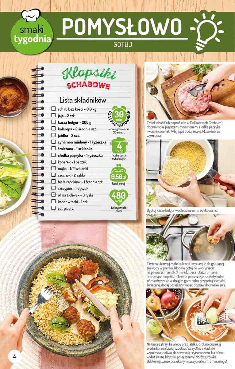 Gazetka promocyjna Delikatesy Centrum str. 4