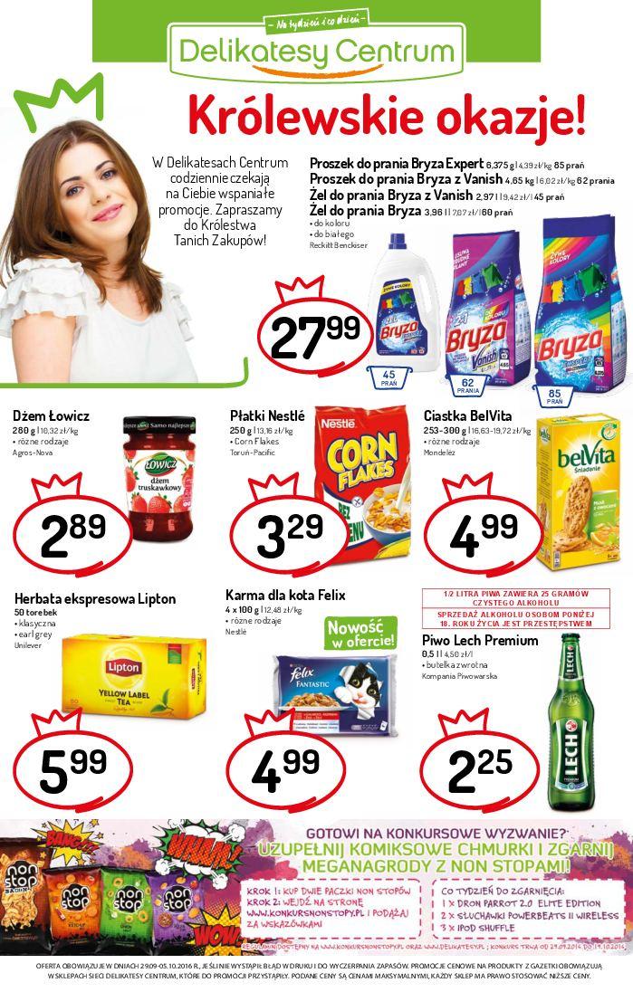 Gazetka promocyjna Delikatesy Centrum str. 16