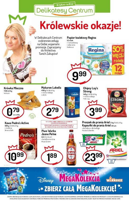 Gazetka promocyjna Delikatesy Centrum str. 16