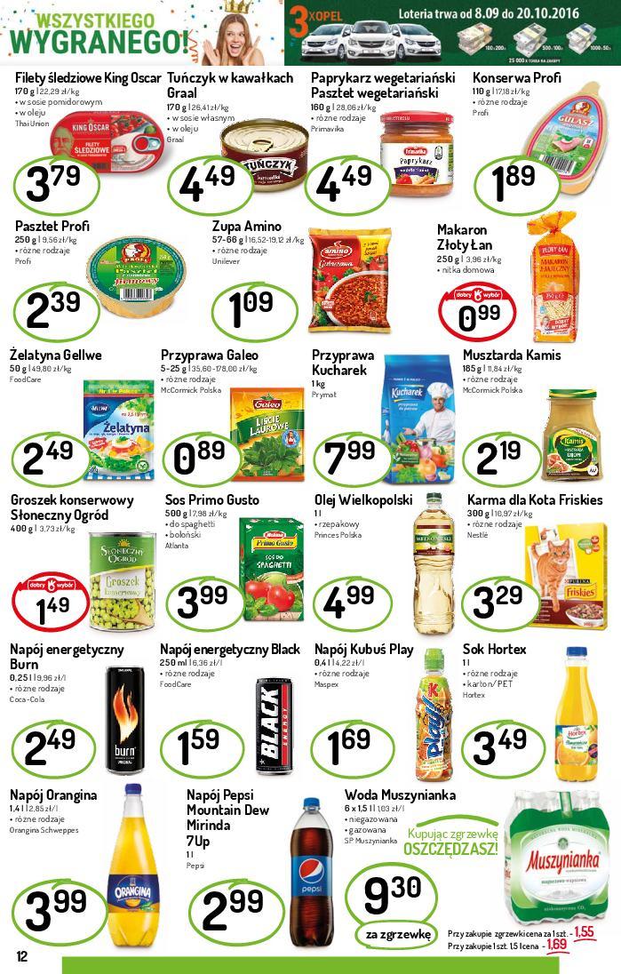 Gazetka promocyjna Delikatesy Centrum str. 12