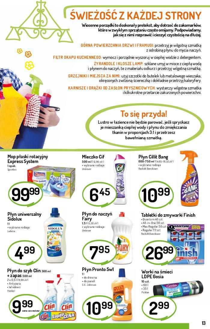 Gazetka promocyjna Delikatesy Centrum str. 13