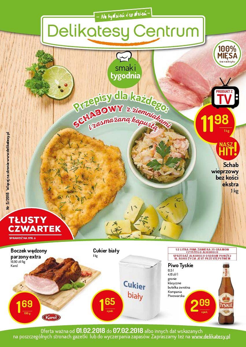 Gazetka promocyjna Delikatesy Centrum str. 1