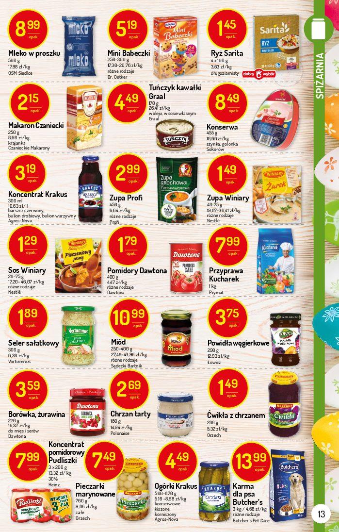 Gazetka promocyjna Delikatesy Centrum str. 13