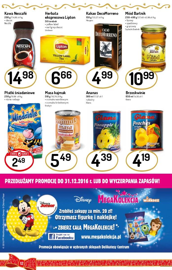 Gazetka promocyjna Delikatesy Centrum str. 12