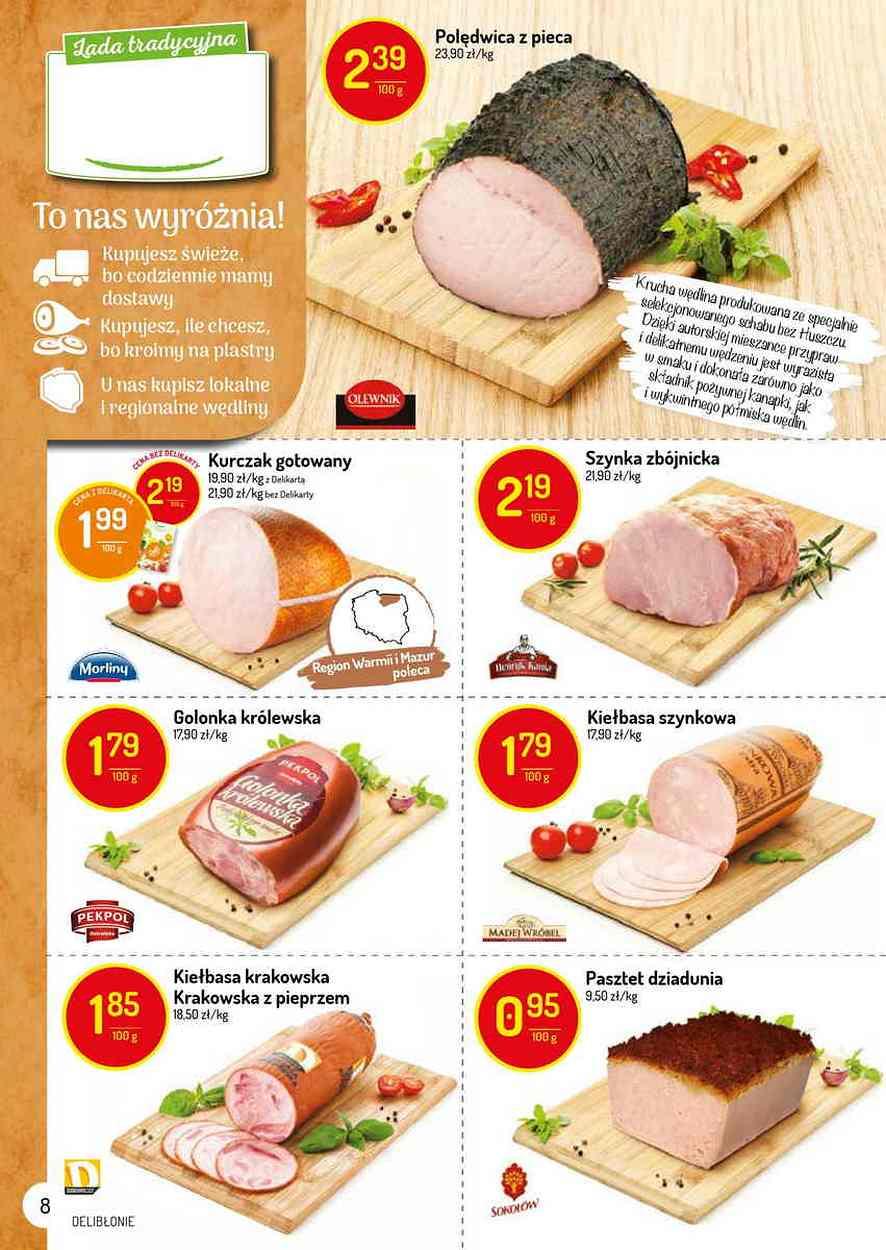 Gazetka promocyjna Delikatesy Centrum str. 8